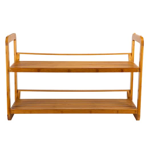 Organize It All Lohas Collection 2 Tier Stackable Shoe Rack